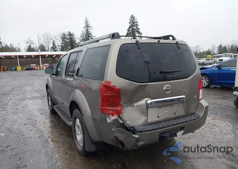2005 Nissan Pathfinder Se из США, поврежденный, VIN 5N1AR18W95C764388